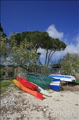 Boote beim Padulella Strand (Italien, Elba) - Padulella Beach (Italy, Elba)