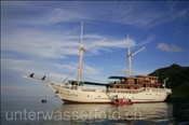 Tauchsafariboot Pindito (Raja Ampat, Indonesien) - Liveaboard ship Pindito (Raja Ampat, Indonesien)