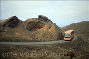 Erloschener Vulkankrater im Timanfaya Nationalpark auf Lanzarote (Lanzarote, Kanarische Inseln) - Timanfaya Nationalparc (Lanzarote, Canary Islands)