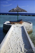 Strandbereich der Malediveninsel Elaidhoo (Ari-Atoll, Malediven, Indischer Ozean) - Beach of the Island Elaidhoo (Ari-Atoll, Maldives, Indian Ocean)