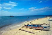 Bounty Beach Strand beim Exotic Dive Resort auf der Insel Malapascua (Cebu, Philippinen) - Malapascua Island Bounty Beach (Cebu, Philippines)