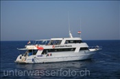 Tauchsafariboot im Roten Meer (Ägypten, Rotes Meer) -  Diveboat (Aegypt, Red Sea)
